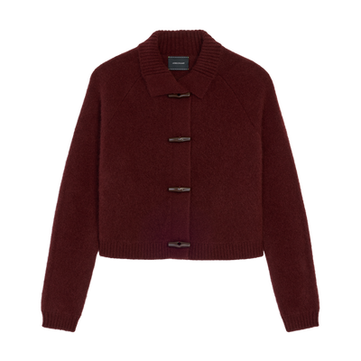 Cardigan , Maille - Bordeaux
