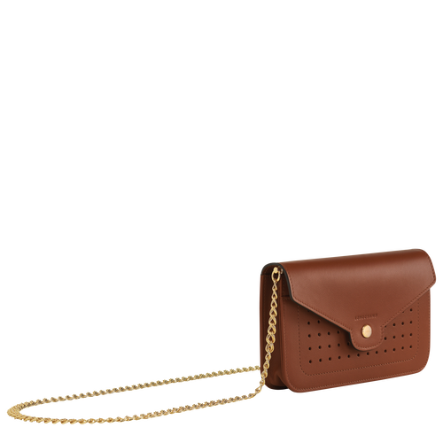 Wallet on chain, Cognac View 3 of Wallet on chain, Cognac, hi-res
