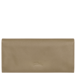 Le Foulonn&eacute; Long continental wallet , Lichen - Leather