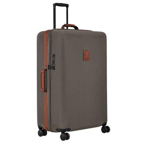 Boxford XL Suitcase , Brown - Recycled canvas - View 3 of  5
