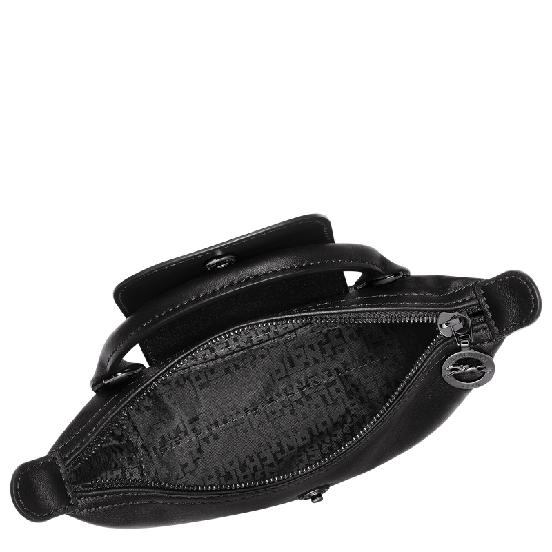 Pochette XS Le Pliage Xtra , Cuir - Noir  - Vue 4 de 5