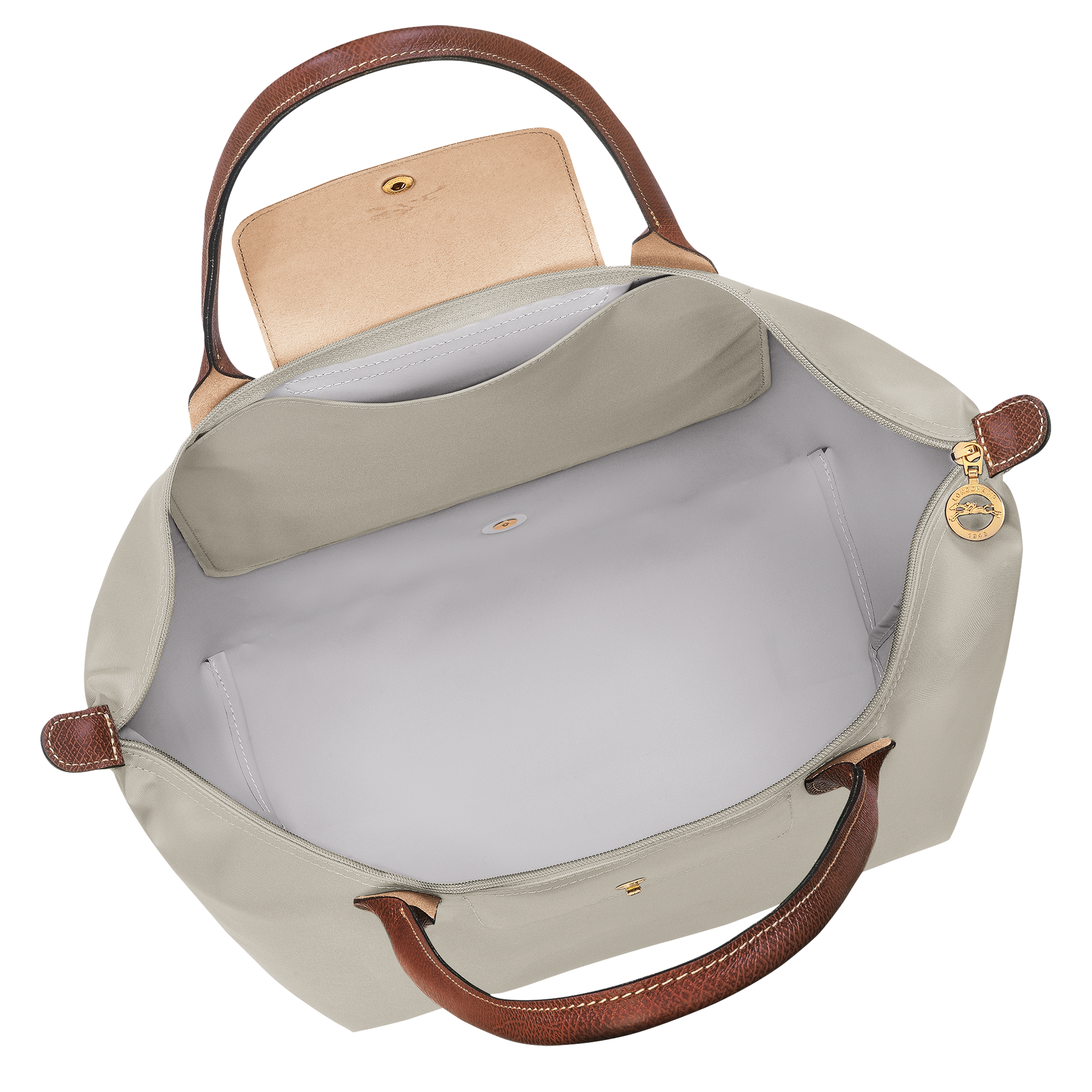Le Pliage Original Borsa da spalla L,  Grigio Verde