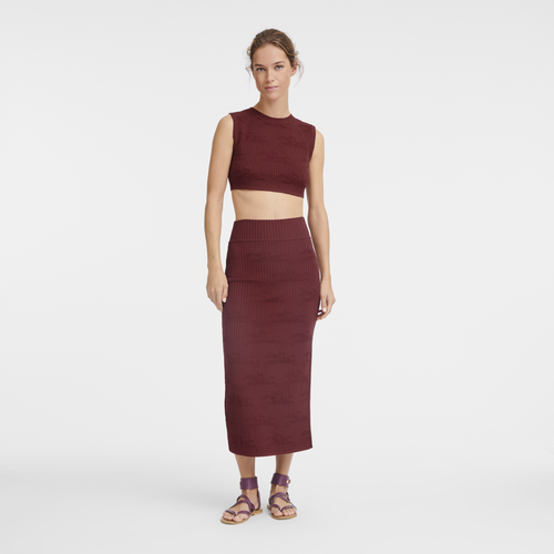 Midi skirt , Sienna - Knit - View 3 of  4