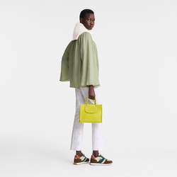 Cabas Longchamp S Handbag , Kiwi Green - Leather