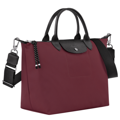 Le Pliage Energy 手提包 L, 酒紅色