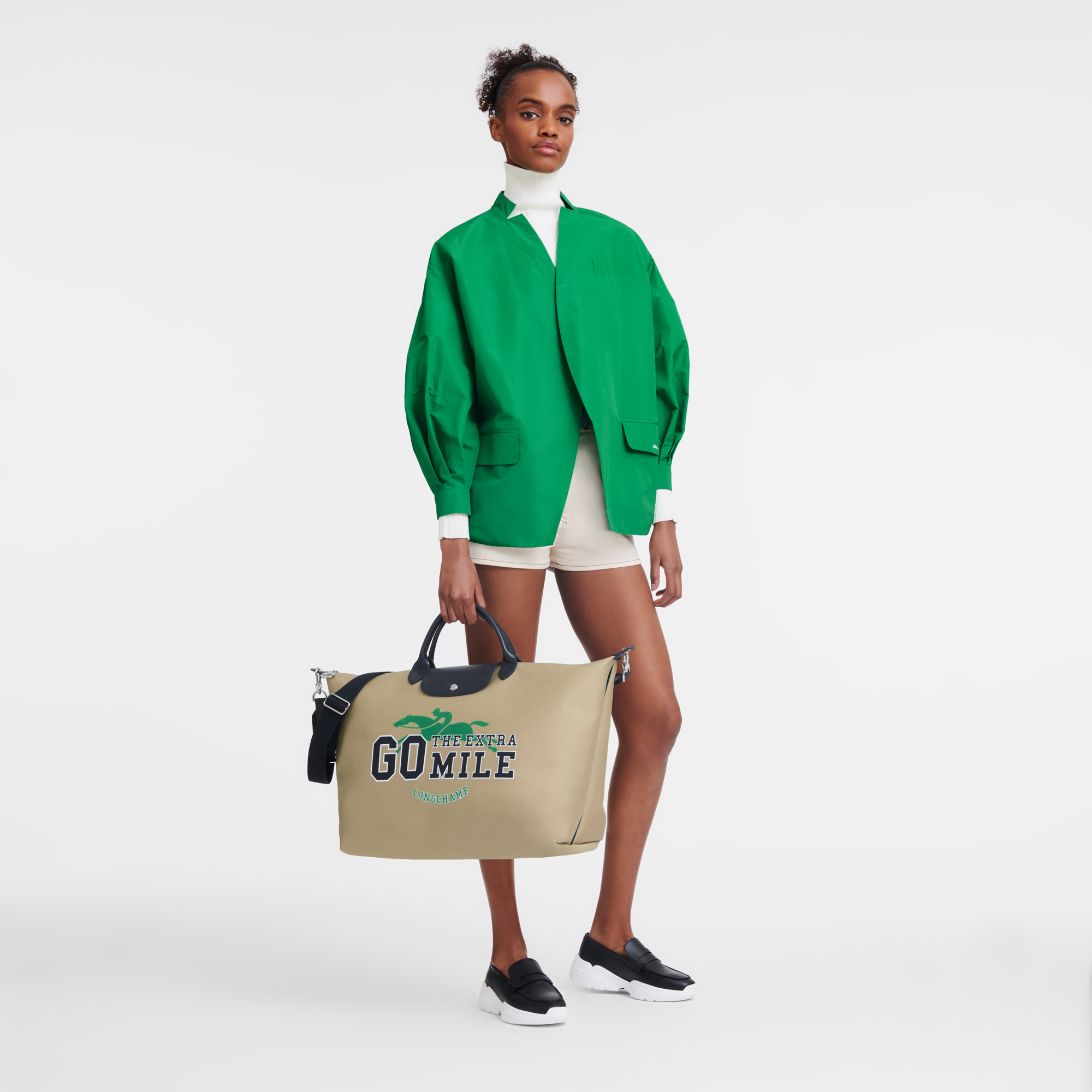 Beige travel bag sale
