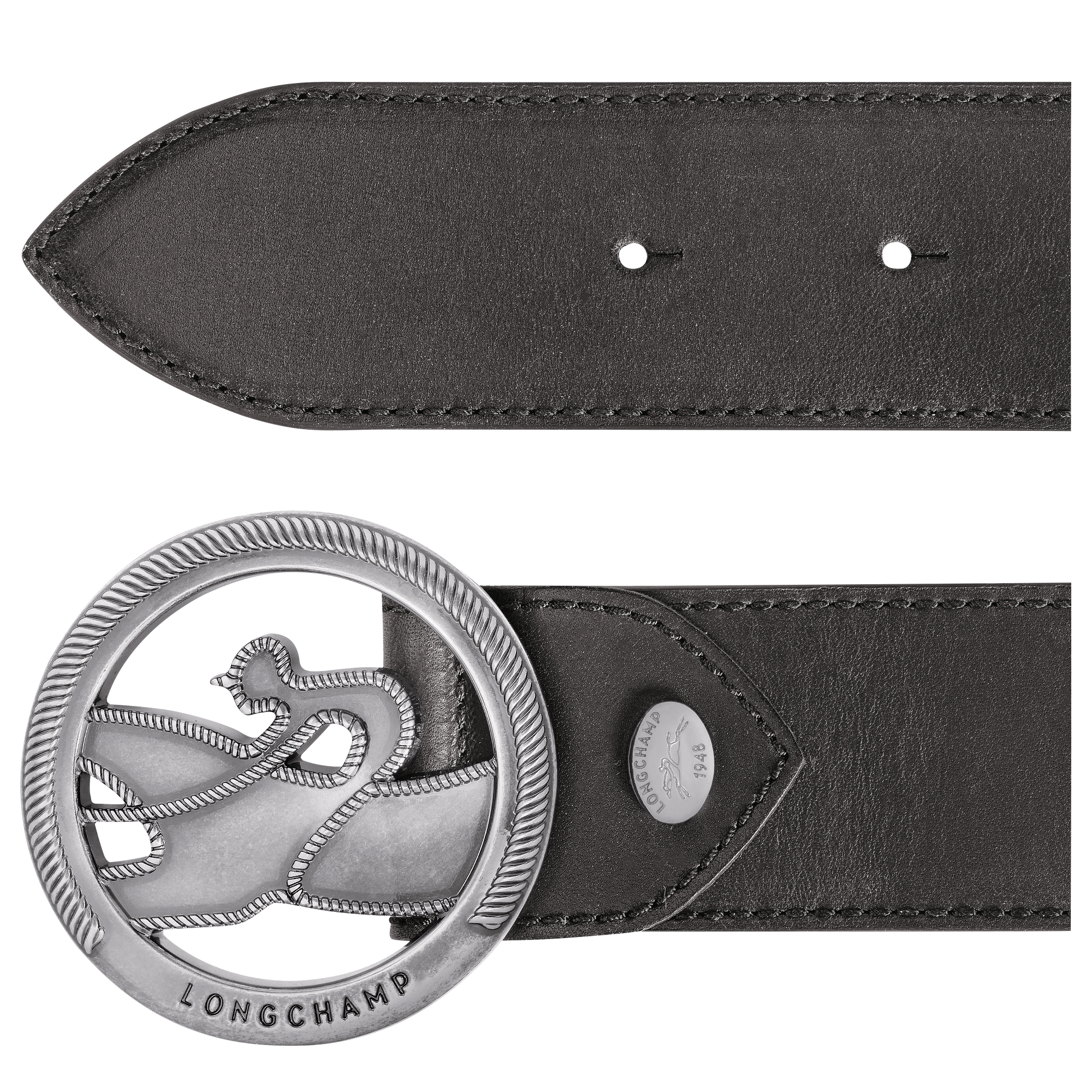 La M&eacute;daille Longchamp 여성 벨트, 미네랄