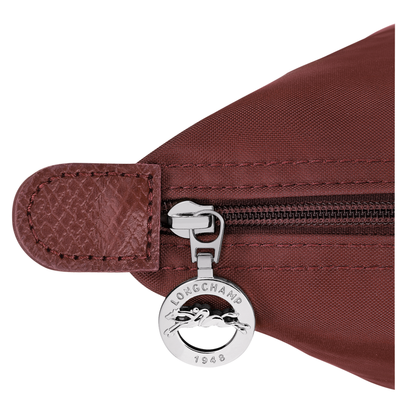 Le Pliage One S Handbag , Burgundy - Canvas  - View 5 of  6