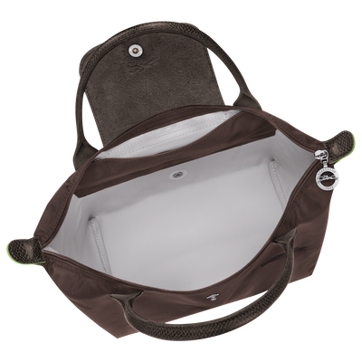 Le Pliage Green Tas met handgreep aan de bovenkant S, Mokka