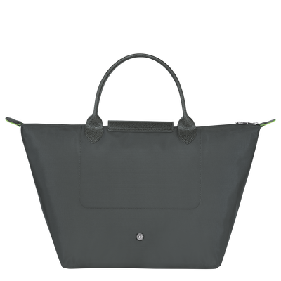 르 플리아쥬 그린 탑 핸들백 M, 그래파이트