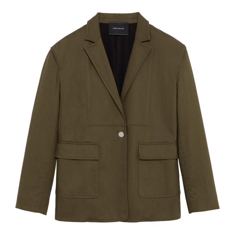 Jacket , Khaki - Gabardine  - View 1 of  1