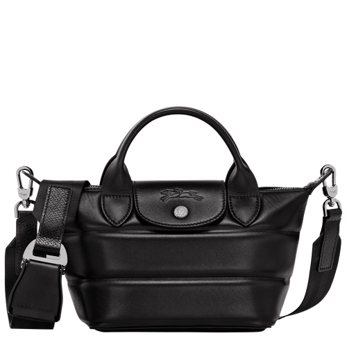 Le Pliage Xtra XS Handbag , Black - Leather - View 1 of 6