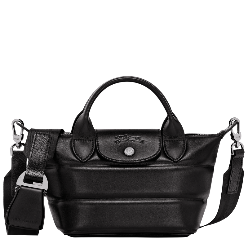 Le Pliage Xtra XS Handbag , Black - Leather  - View 1 of 6