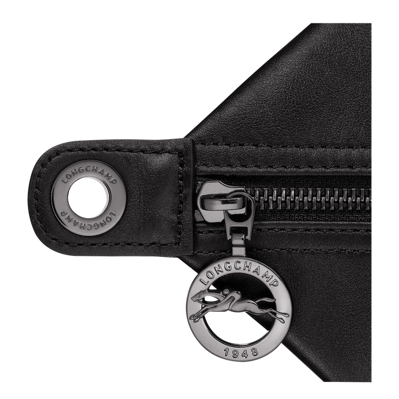 Sac &agrave; main S Le Pliage Xtra , Cuir - Noir  - Vue 6 de 6