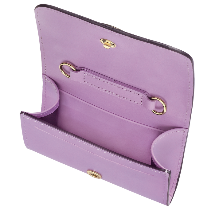 Coin purse with shoulder strap BoxTrot Lilac (30019HAU356) Longchamp US