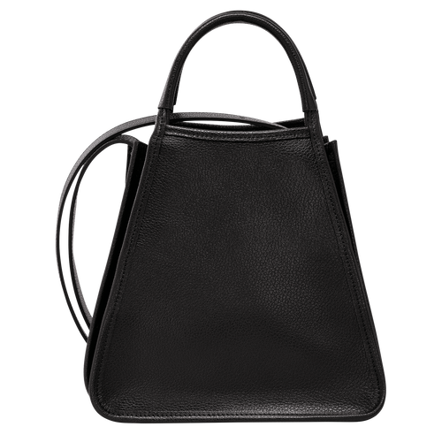 Le Foulonné S Handbag , Black - Leather - View 4 of 7