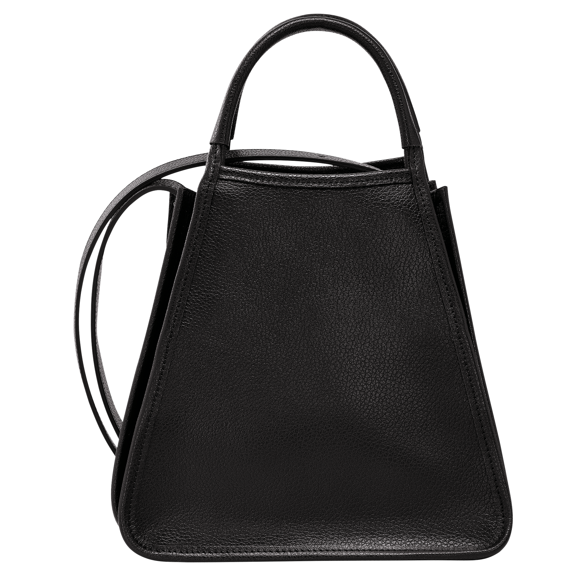 Le Foulonné Handbag S, Black