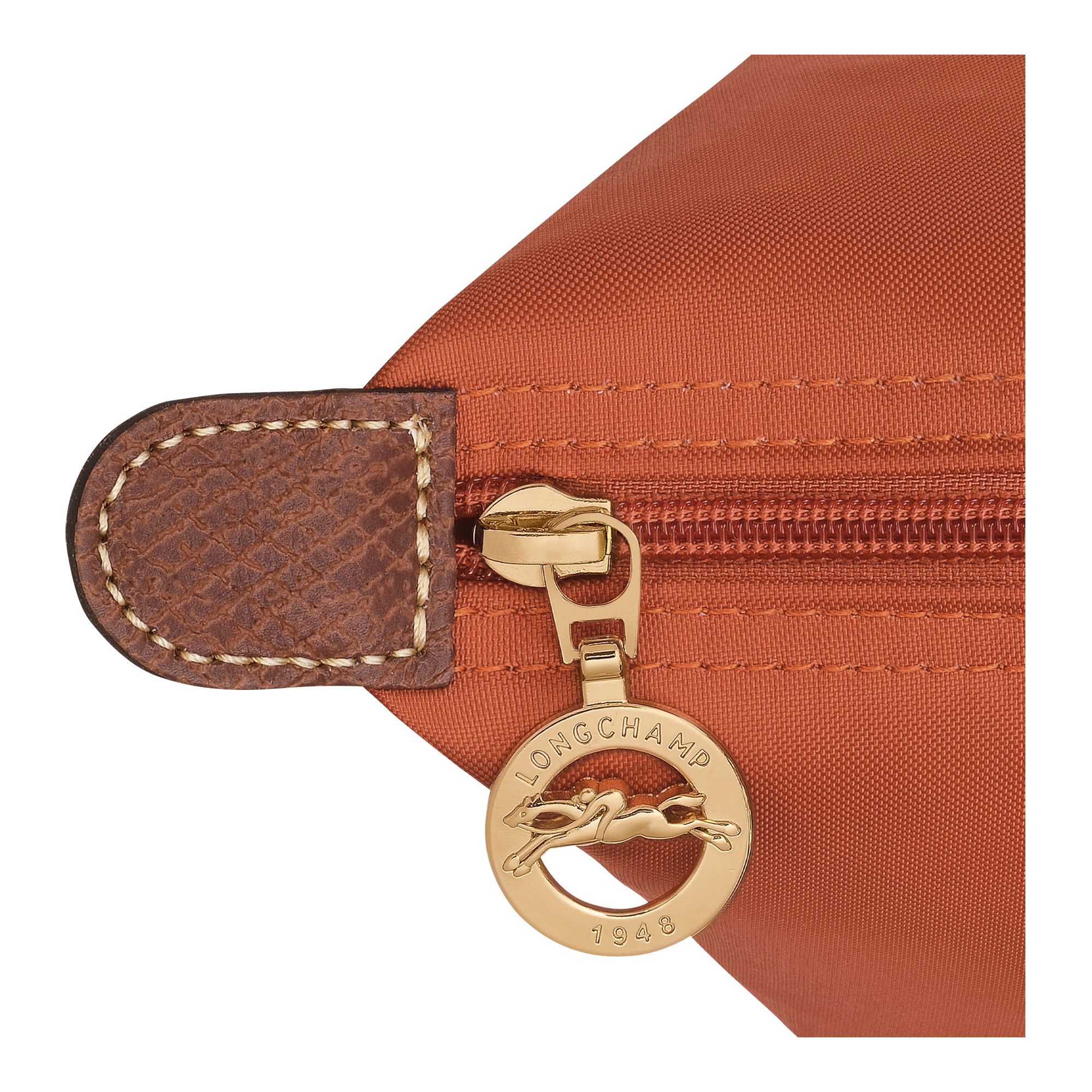 Tote bag M, Brick - View 6 of
7 - zoom in Le Pliage Original Tote bag M, Brick
