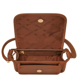 Le Foulonné Crossbody bag XS, Caramel