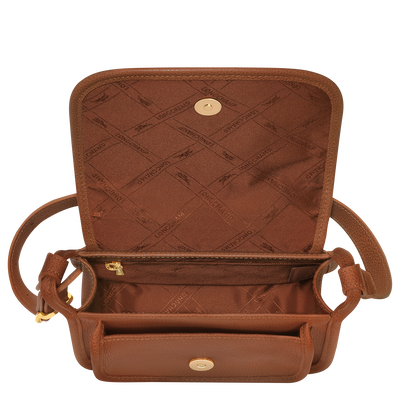 Le Foulonné Crossbody bag S, Caramel