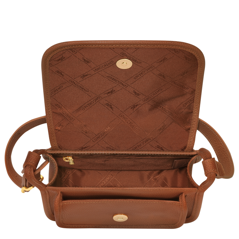 Le Foulonné S Crossbody bag , Caramel - Leather  - View 5 of  5