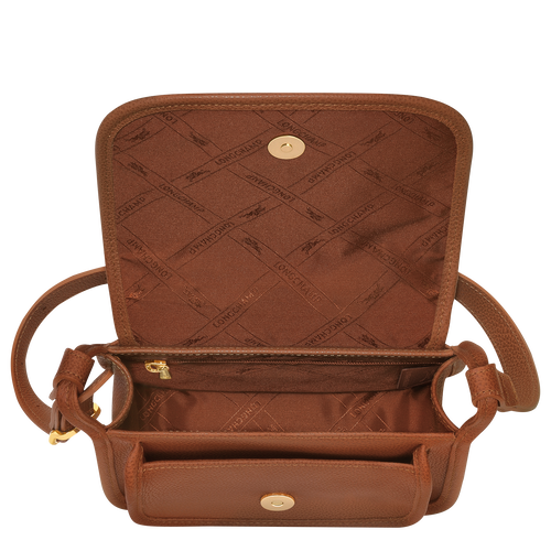 Le Foulonné XS Crossbody bag , Caramel - Leather - View 5 of  5