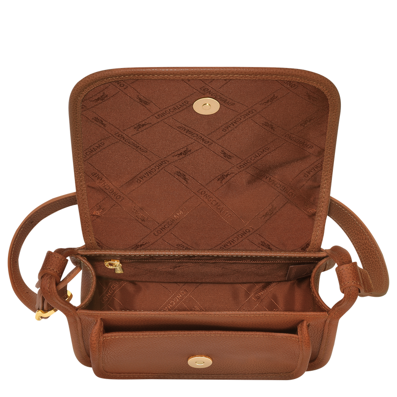 Le Foulonné XS Crossbody bag , Caramel - Leather  - View 5 of  5