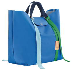 Le Pliage Re-Play Bolso con asa superior XL, Azul
