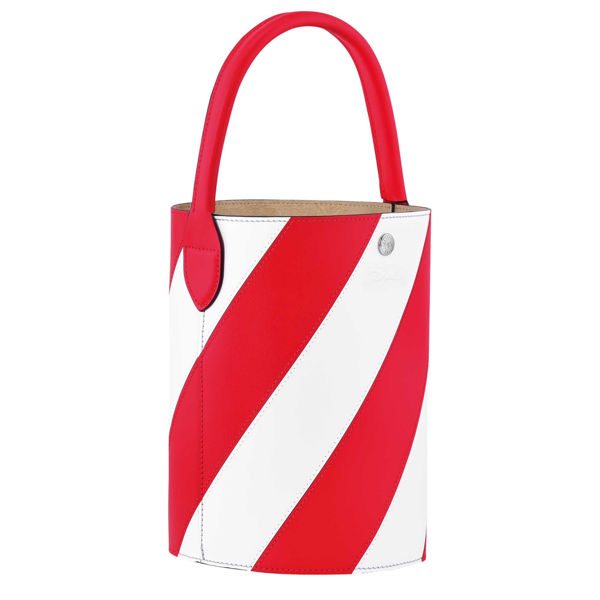 Épure 水桶包 S, 紅色/白色