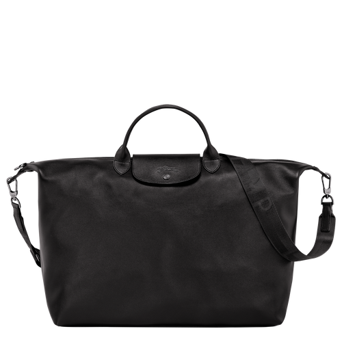 Le Pliage Xtra S Travel bag , Black - Leather - View 1 of  6