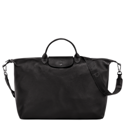 Le Pliage Xtra S Travel bag , Black - Leather