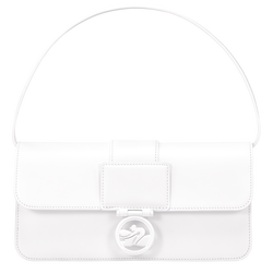 Box-Trot M Shoulder bag , White - Leather