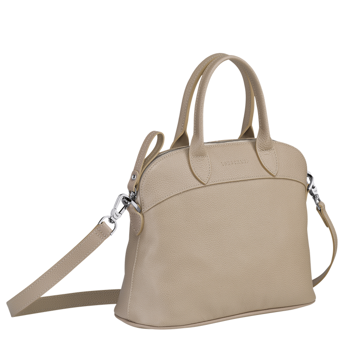 Top handle bag S Le Foulonné Beige (10092021005) | Longchamp US Top handle bag S Le Foulonné Beige (10092021005) | Longchamp US