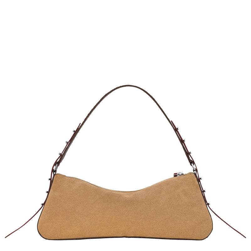 Re-Play Bolso de hombro S , Cuero - Caf&eacute;  - Vista 4 de 5