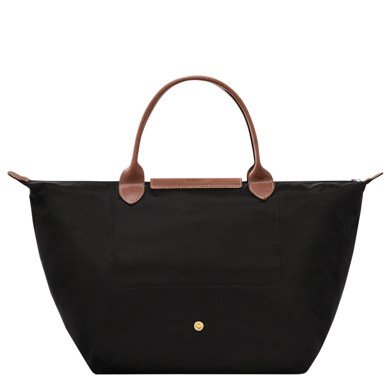 Le Pliage Original M Handbag , Black - Recycled canvas  - View 4 of  6