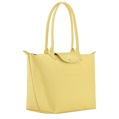 Le Pliage One L Tote bag , Lime - Canvas