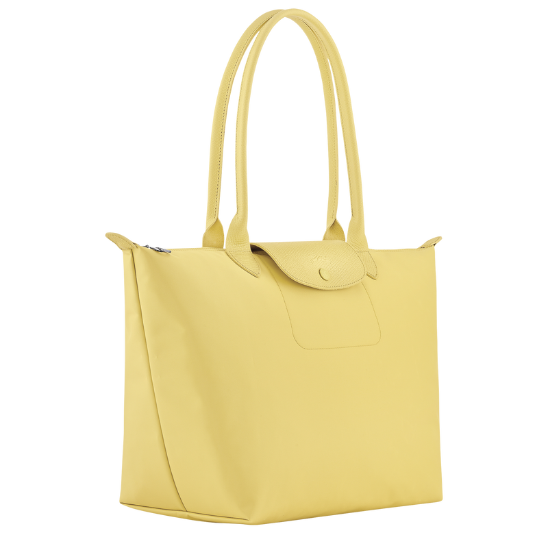 Le Pliage One L Tote bag , Lime - Canvas  - View 2 of  6