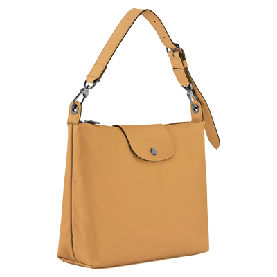 Sac porté épaule M Le Pliage Xtra , Cuir - Miel