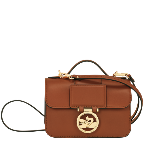 Box-Trot Crossbody bag XS, Cognac
