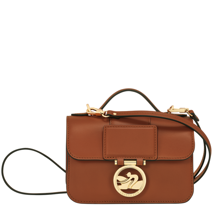Box-Trot Crossbody bag XS, Cognac