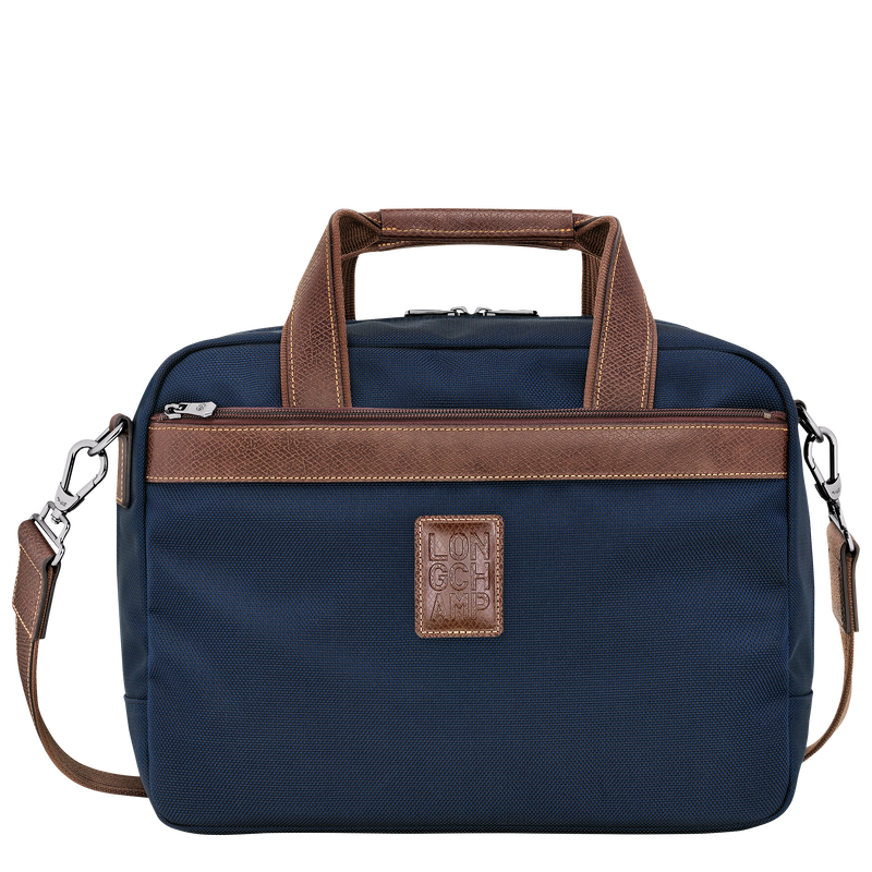 Reisetasche S Boxford , Recyceltes Canvas - Blau  - Ansicht 1 von 6