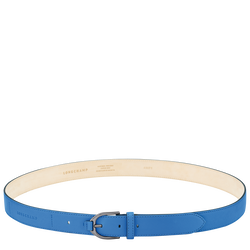 Longchamp 3D Ladies' belt , Cobalt - Leather