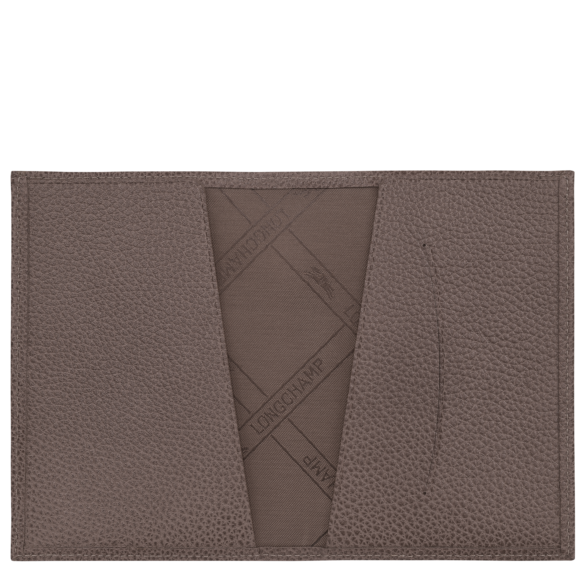 Passport cover, Taupe - View 3 of
3 - zoom in Le Foulonné Passport cover, Taupe