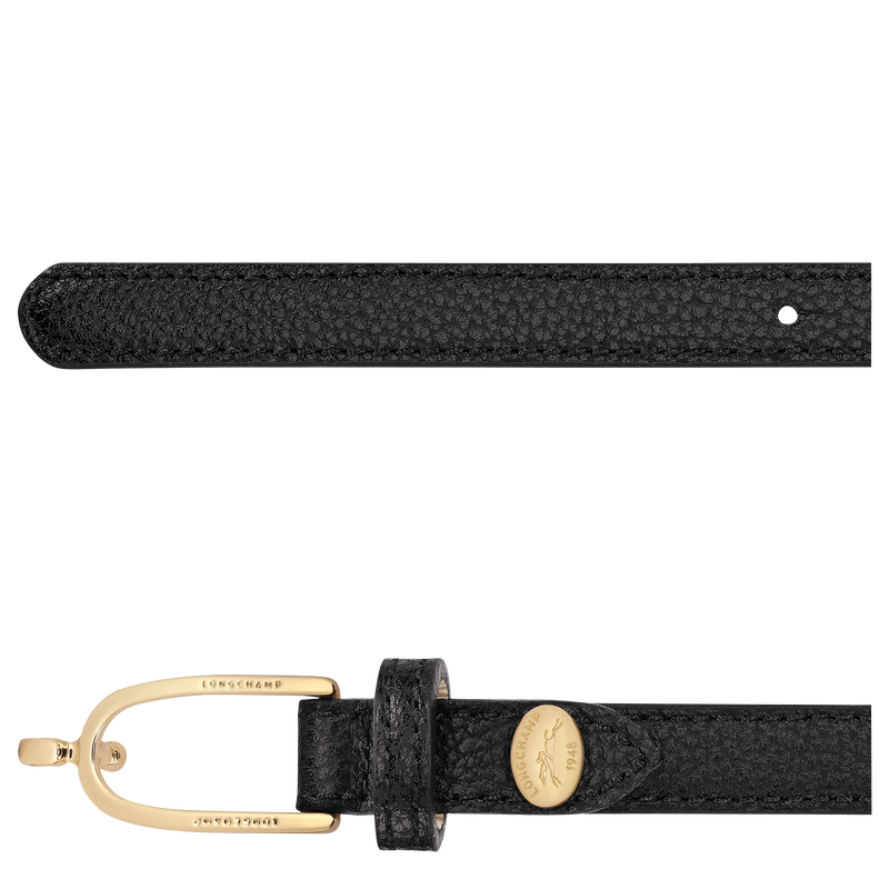 レディースベルト , ブラック - レザー  - ビュー 3: 3