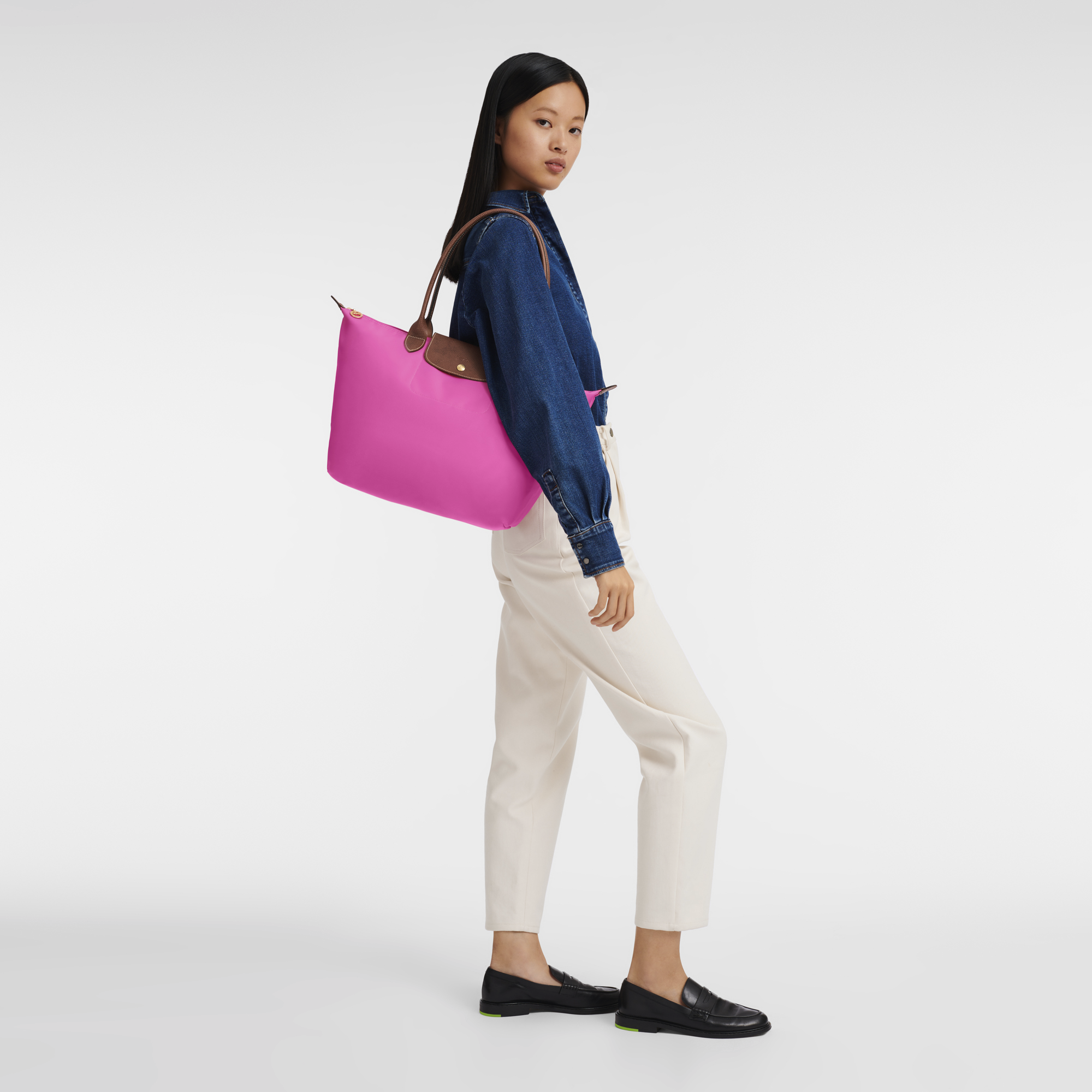 Le Pliage Original Tote bag L, Candy