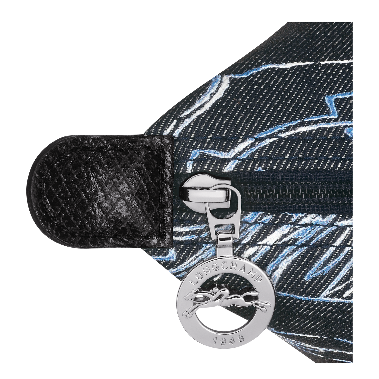 Le Pliage Collection Shopper L Marineblauw Canvas Longchamp NL