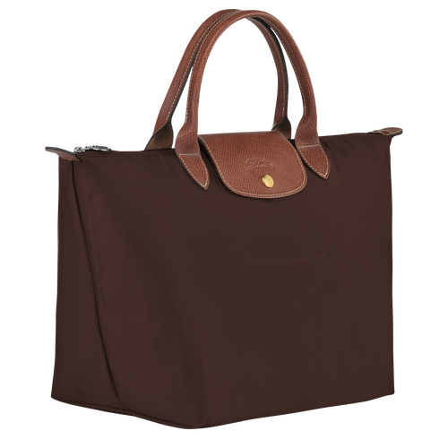 Handtasche M Le Pliage Original , Recyceltes Canvas - Ebenholz - Ansicht 3 von 5