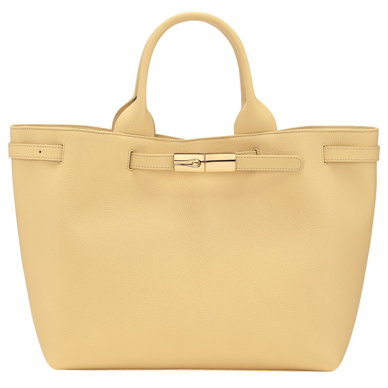 Le Smart L Tote bag , Hay - Leather  - View 1 of 6