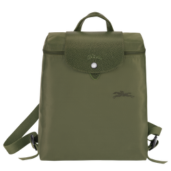 Le Pliage Green Rugzak M , Groen - Gerecycled canvas