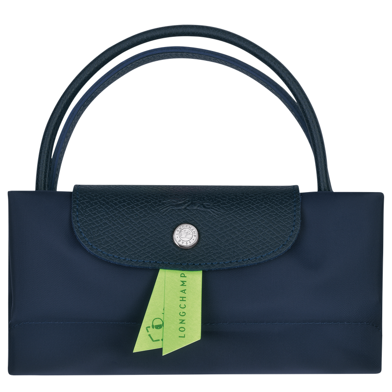 Le Pliage Green S Handbag , Navy - Recycled canvas  - View 5 of 5